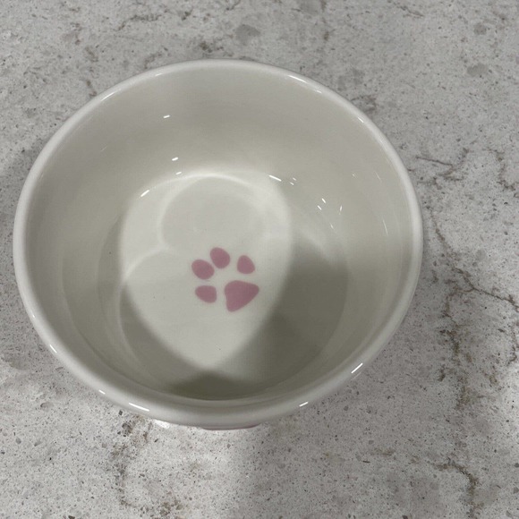 Teacup's Diner Cat Teacups Diner Pink Heart Stripes Paw Print